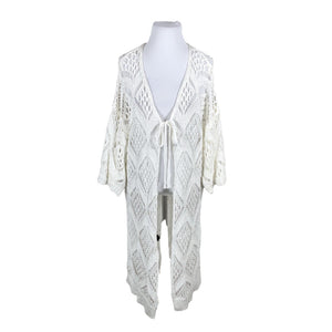 Unisex Bohemiana - Cardigan, size 44 - White (1)