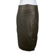 Unisex Gestuz - Leather skirt, size 38 - Brown ()