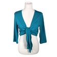 Unisex Niccolei - Tricot bolero, size 40 - Turquoise ()