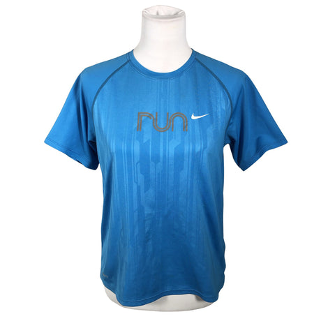 Unisex Nike - Sports shirt, short sleeve, size 36 - Blue ()