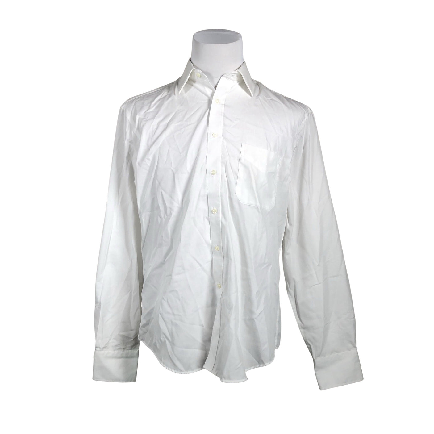 Unisex Create - Collared shirt, size M - White (1)