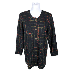 Unisex Sarafaani - Cardigan, size 40 - Black (1)