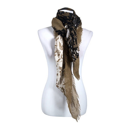 Unisex Armani Jeans - Scarf, size Maxi - Brown ()