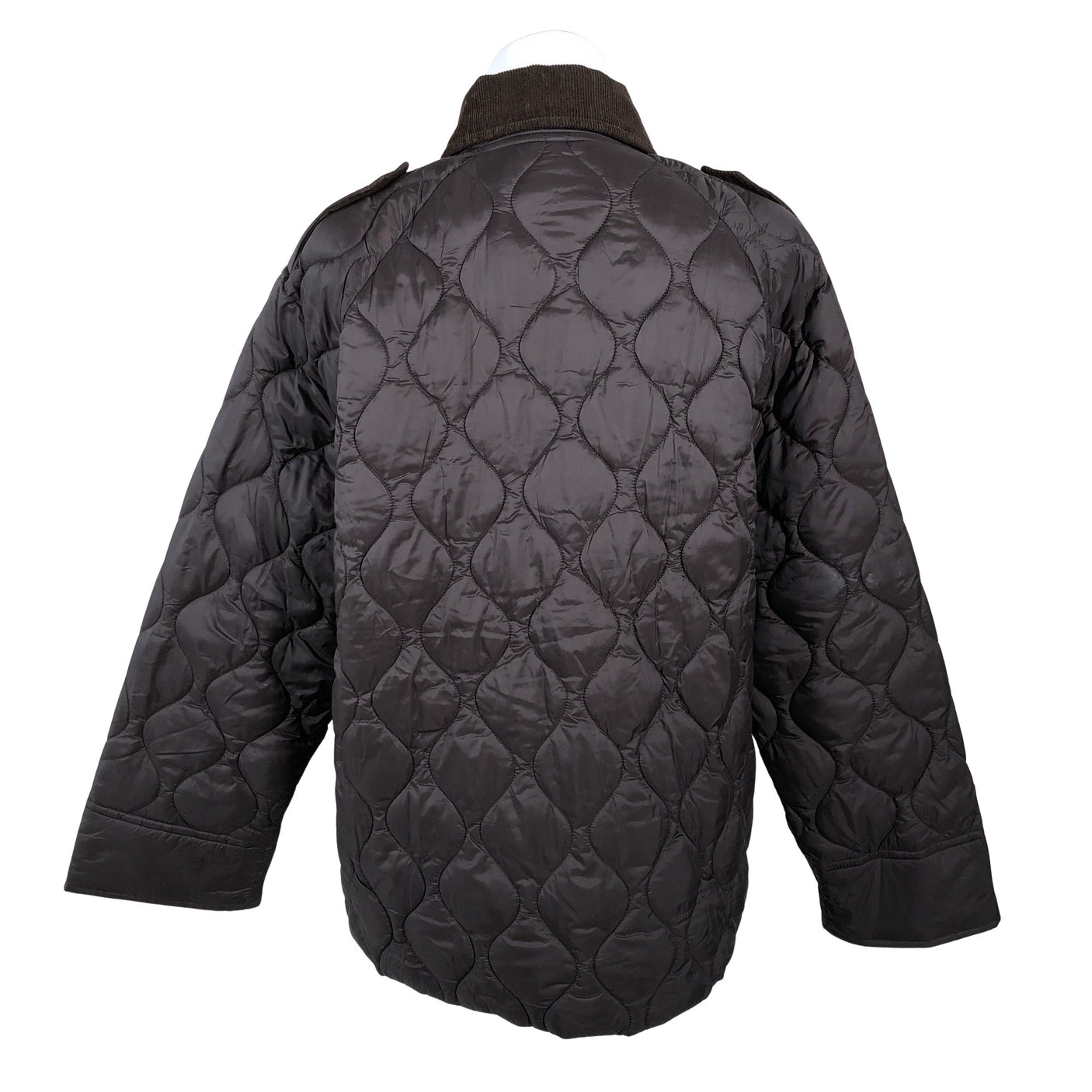 Unisex Part two - Quilted jacket, size 36 - Brown (2)