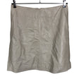 Unisex Soaked - Leather skirt, size 40 - Beige ()