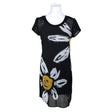 Unisex Desigual - Schiffon dress, size 38 - Black ()