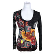 Unisex Desigual - Tricot shirt, size 34 - Black ()
