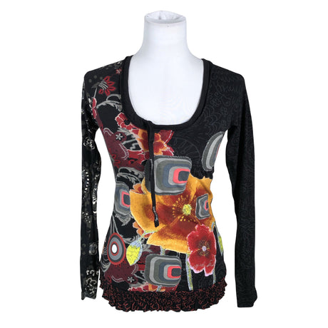 Unisex Desigual - Tricot shirt, size 34 - Black ()
