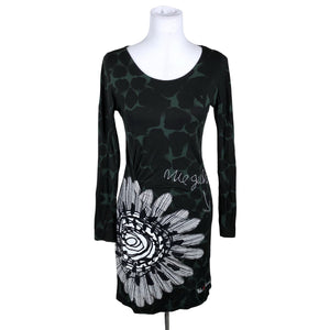 Unisex Desigual - Tricot dress, size 38 - Green (1)