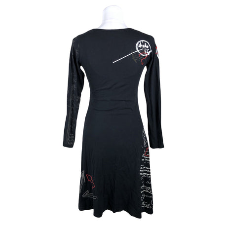 Unisex Desigual - Tricot dress, size 36 - Black (2)