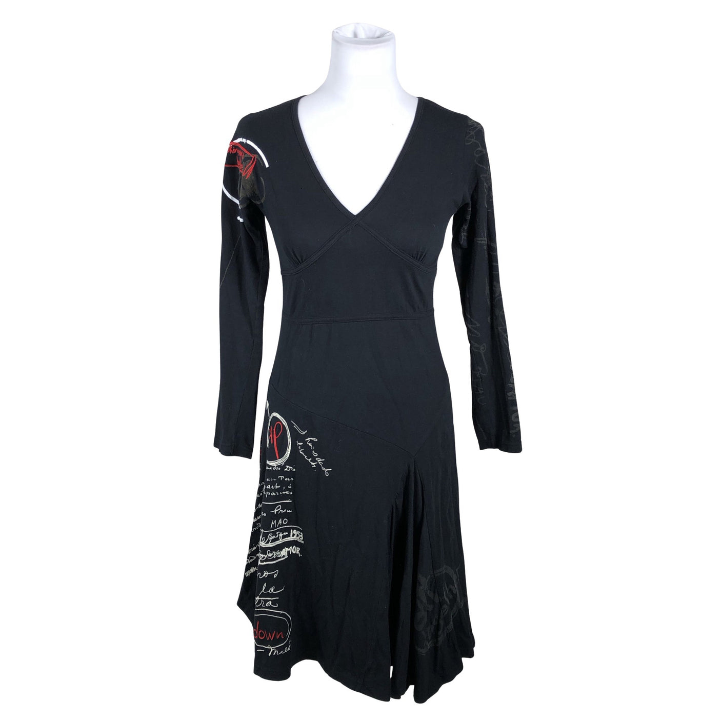 Unisex Desigual - Tricot dress, size 36 - Black (1)