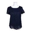 Unisex Ril's - Short-sleeved blouse, size 36 - Blue ()