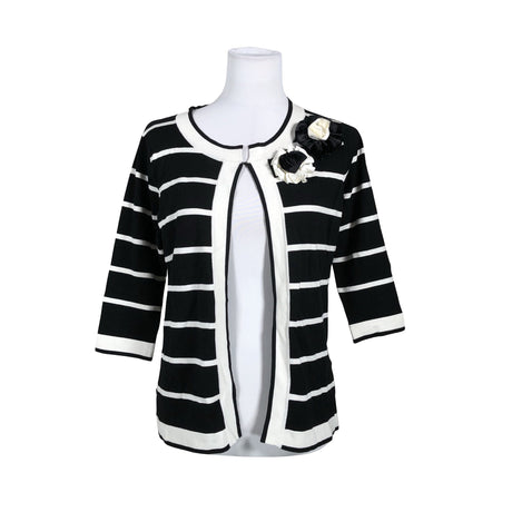 Unisex August Silk - Cardigan, size 38 - Black ()