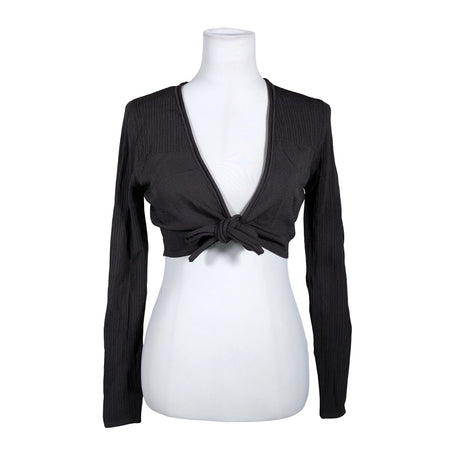 Unisex Bandolera - Knit bolero jacket, size 36 - Gray ()