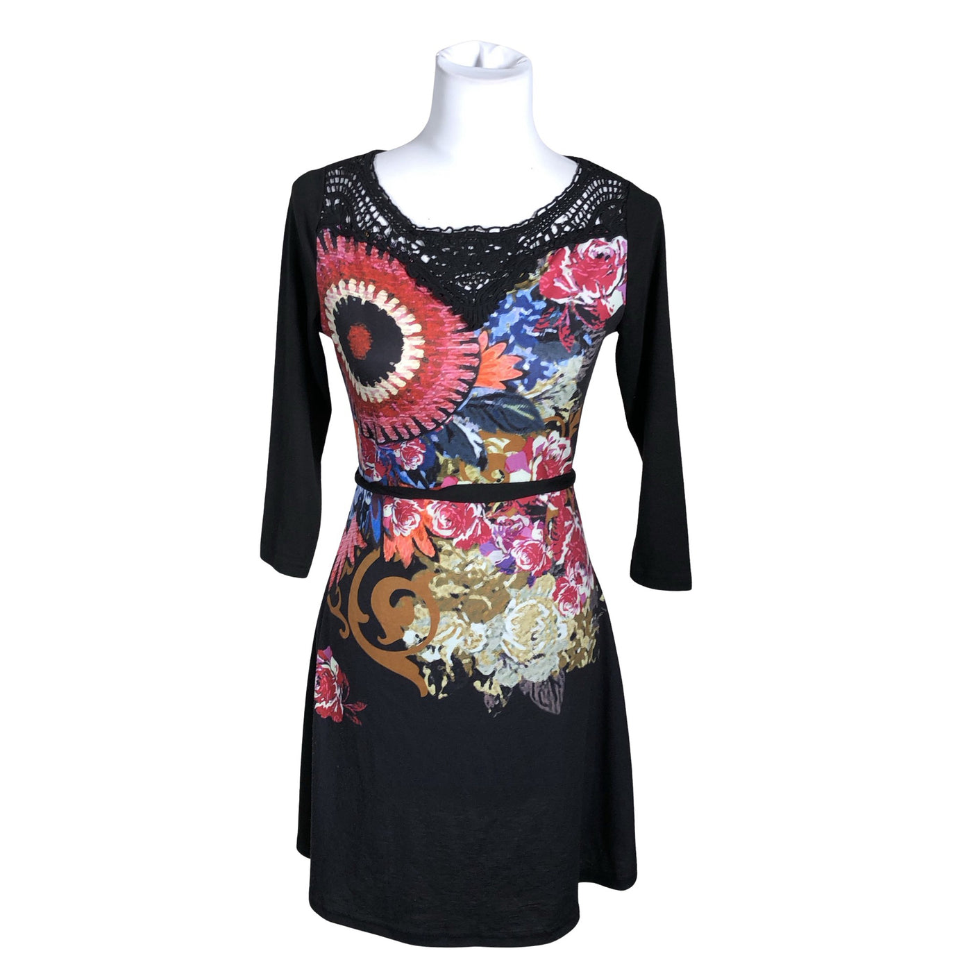 Unisex Smash - Tricot dress, size 36 - Black (1)