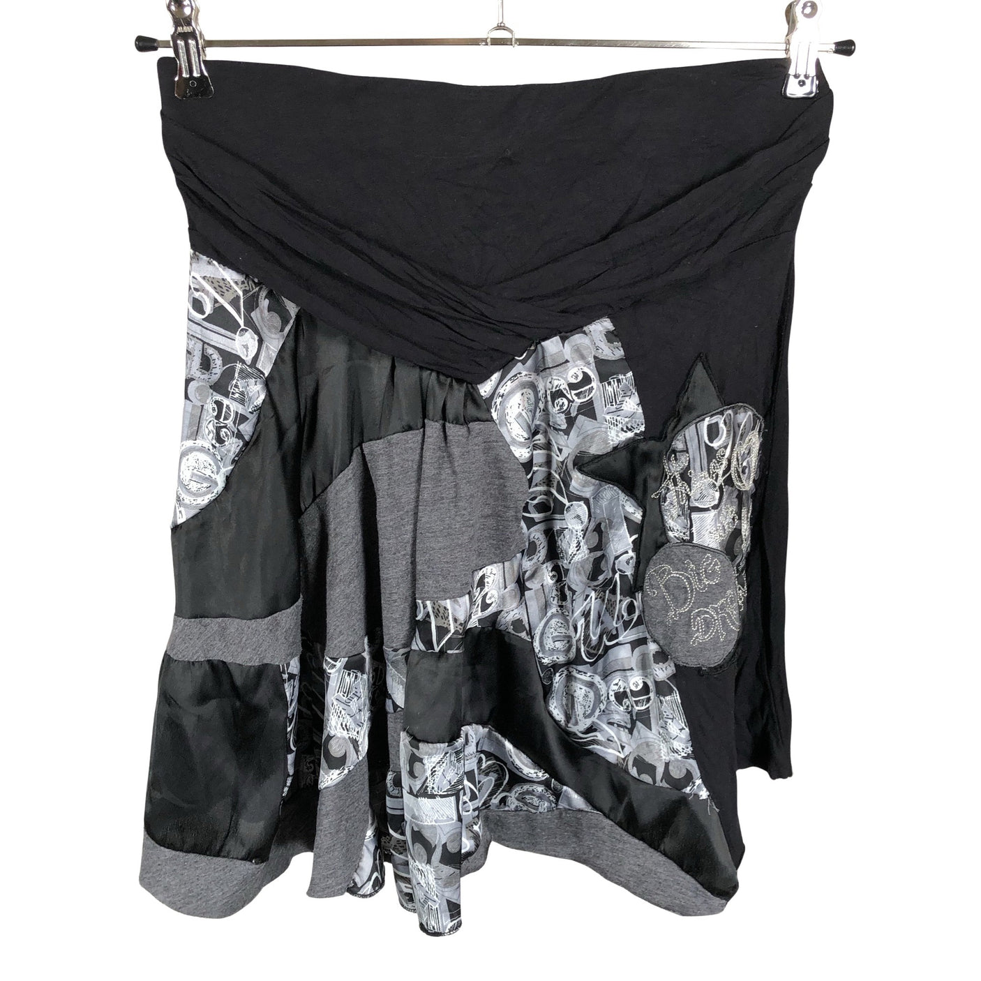 Unisex Desigual - Tricot skirt, size 38 - Black (1)