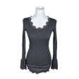 Unisex Rosemunde - Tricot shirt, size 38 - Gray ()