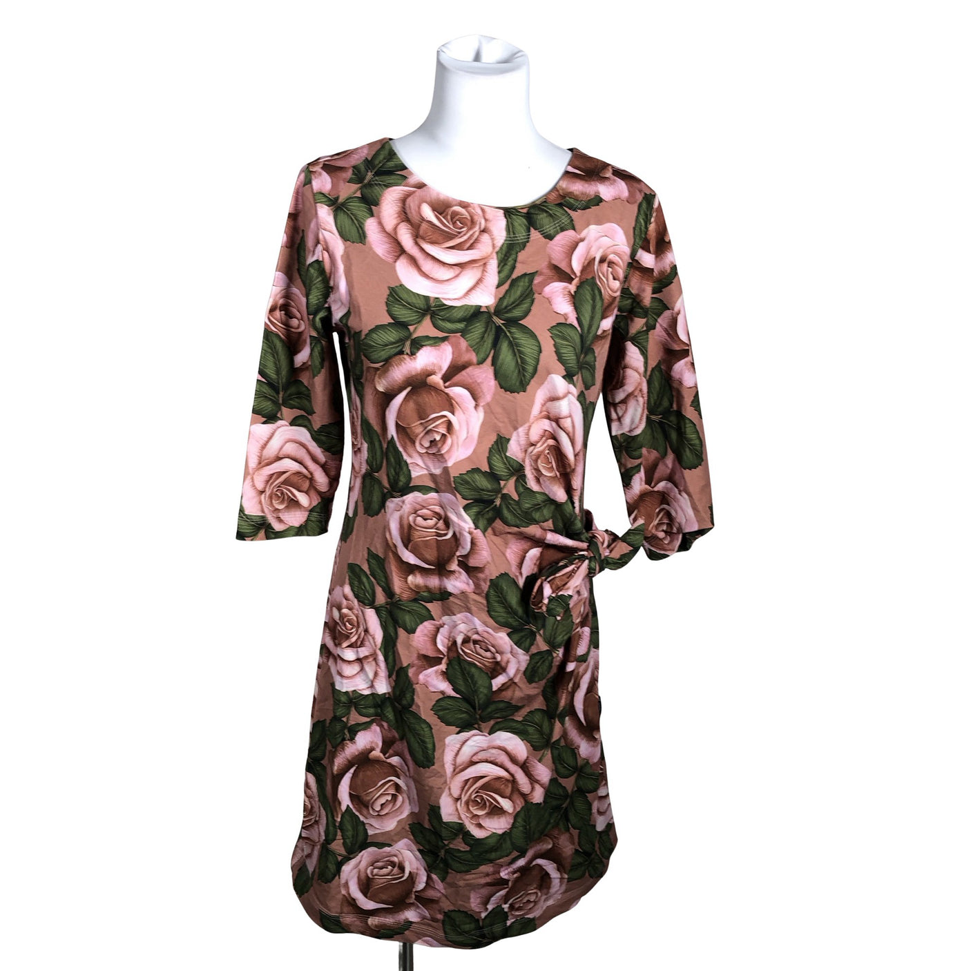 Unisex Ommellinen - Tricot dress, size 40 - Brown (1)