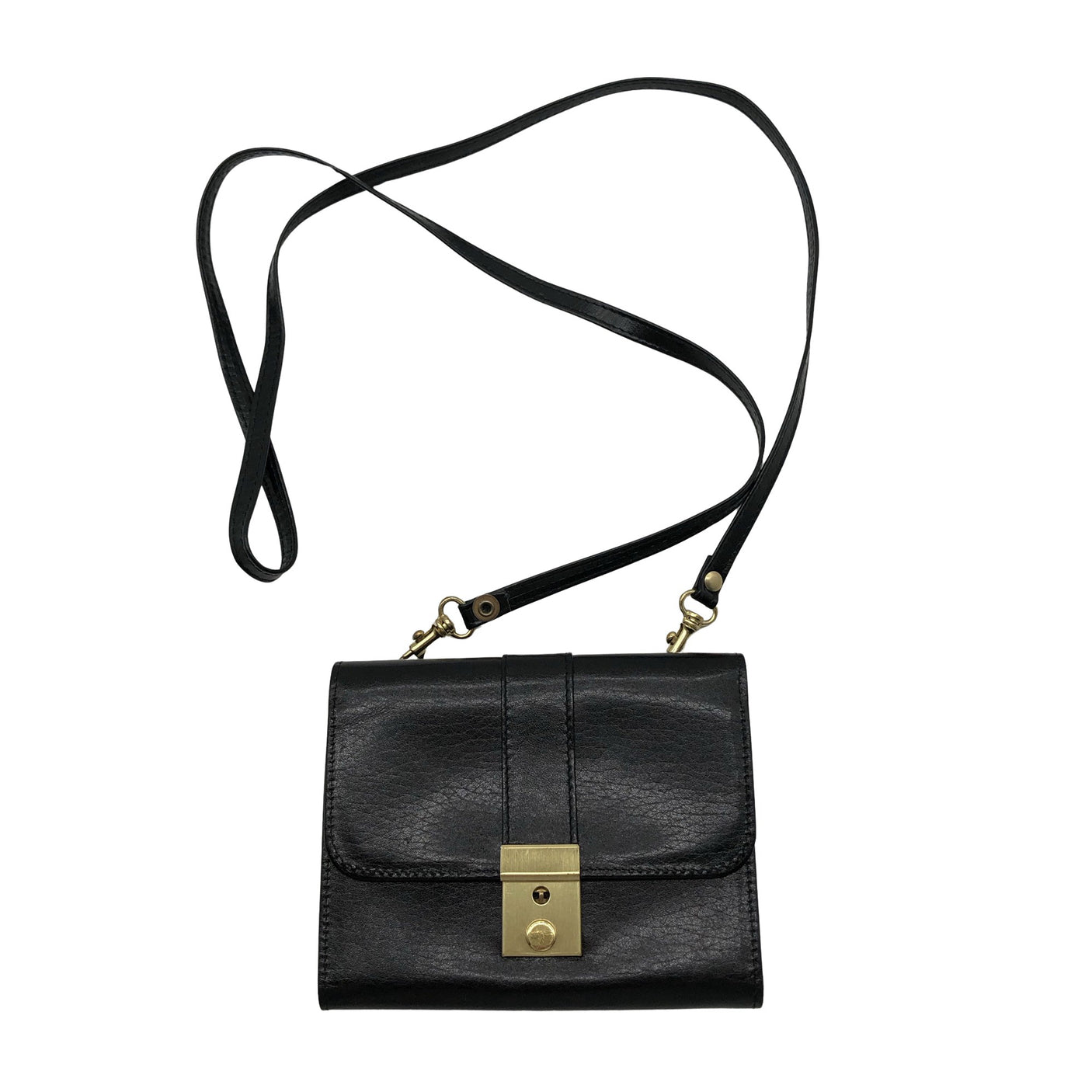 Unisex Handmade - Shoulder bag, size Mini - Black (1)