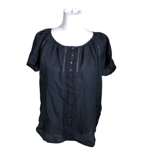 Unisex Esprit - Short-sleeved blouse, size 38 - Blue (1)