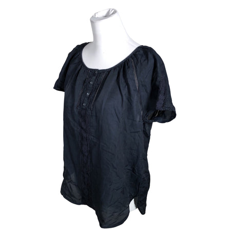 Unisex Esprit - Short-sleeved blouse, size 38 - Blue (2)
