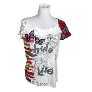 Unisex Desigual - T-shirt, size 36 - White (1)