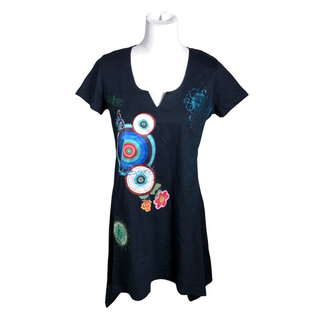 Unisex Desigual - Tricot dress, size 36 - Blue ()