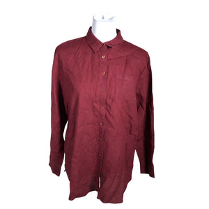 Unisex Nanso - Collared shirt, size 40 - Wine red (1)
