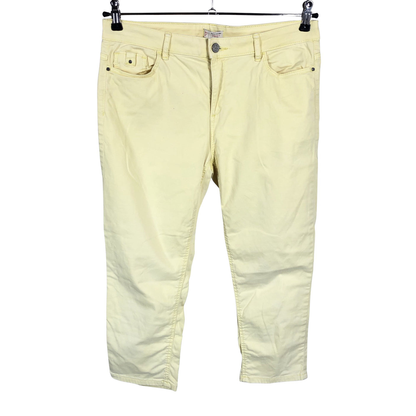 Unisex Esprit - Capri jeans, size 40 - Yellow (1)