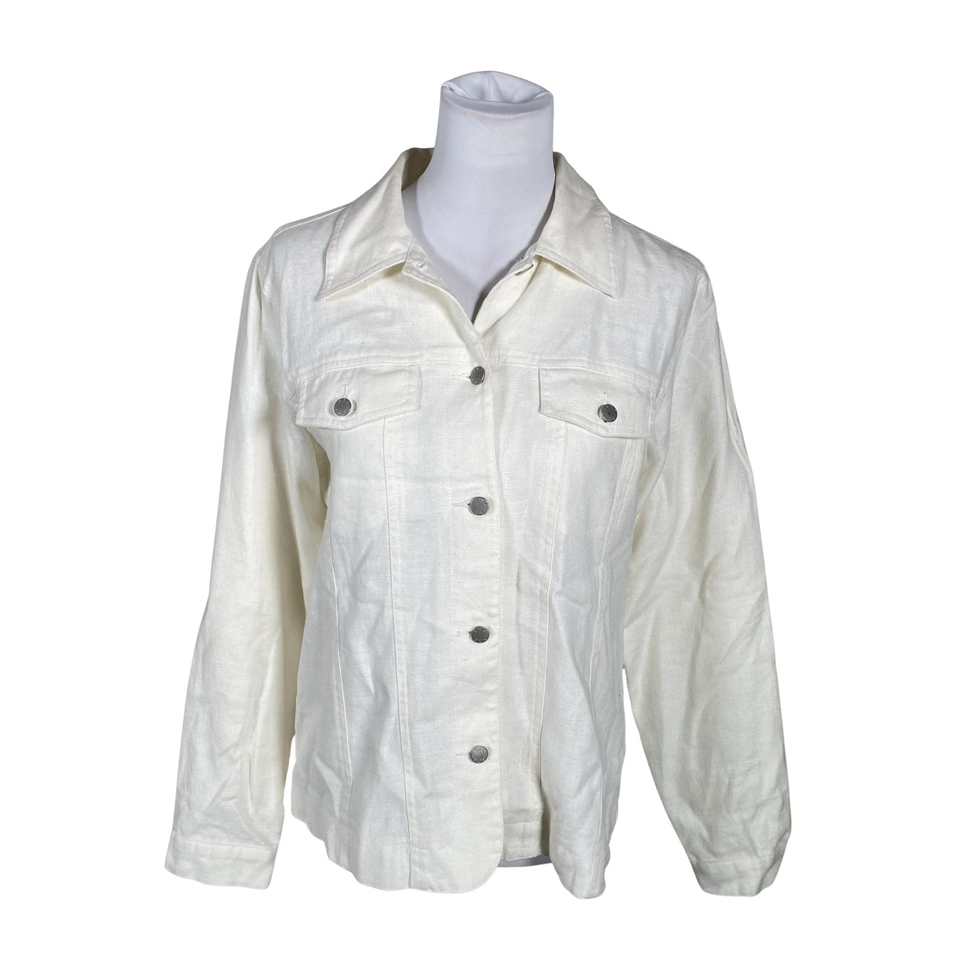 Unisex S.T.I - Denim jacket, size 36 - White (1)