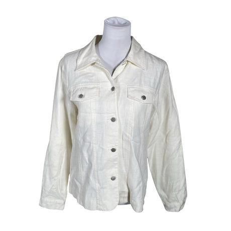 Unisex S.T.I - Denim jacket, size 36 - White ()