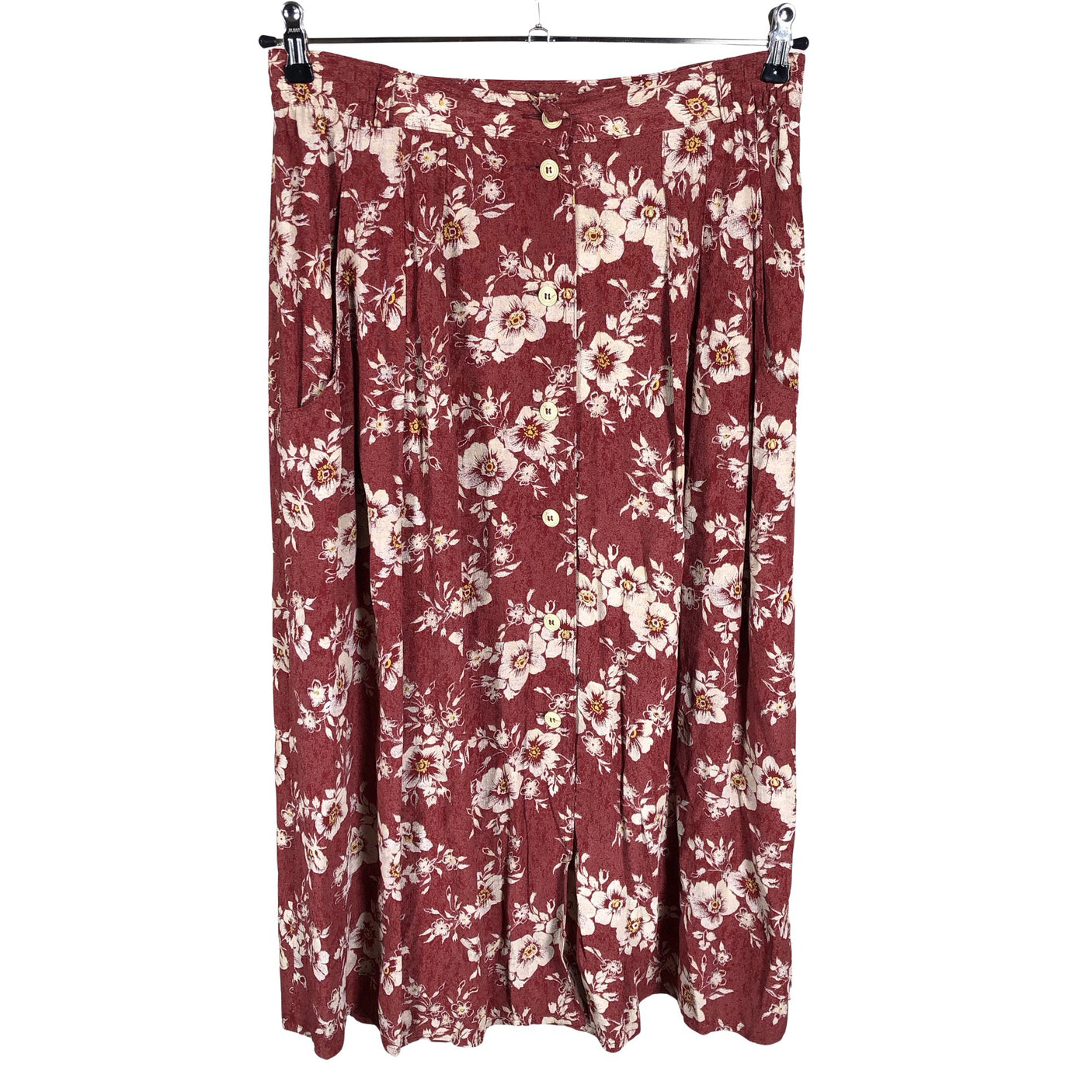 Unisex Malli Mari - Fabric skirt, size 34 - Red (1)