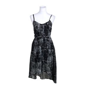 Unisex Size 8 Needle - Schiffon dress, size 34 - Black (1)