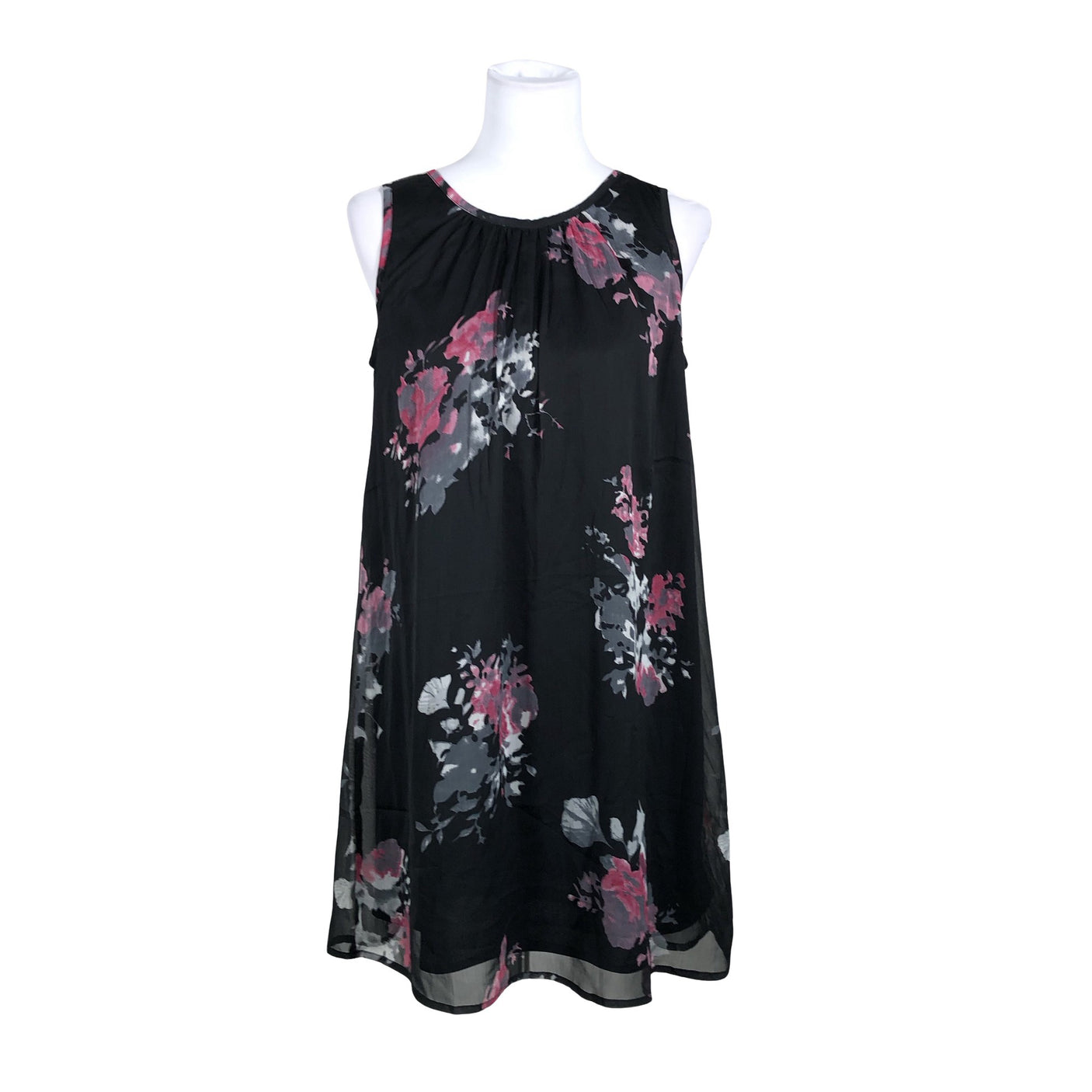 Unisex O.I.S - Schiffon dress, size 36 - Black (1)