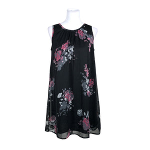 Unisex O.I.S - Schiffon dress, size 36 - Black (1)