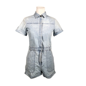 Unisex Insight - Short overalls, size 36 - Light blue (1)