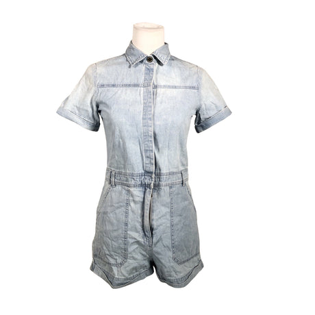 Unisex Insight - Short overalls, size 36 - Light blue ()