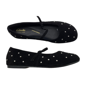 Unisex Clarks - Ballerinas, size 39 - Black (1)