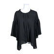 Unisex Your Face - Schiffon tunic, size 38 - Black ()