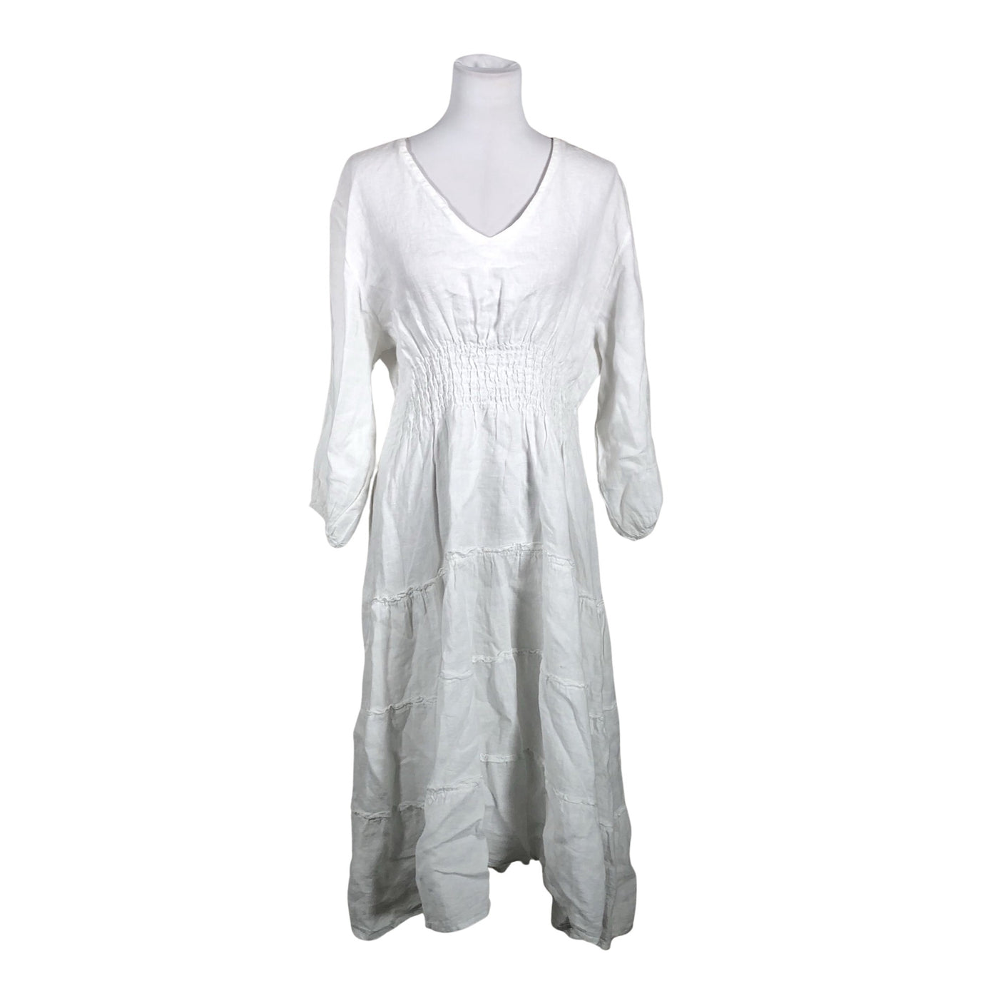 Unisex Bohemiana - Dress, size 40 - White (1)