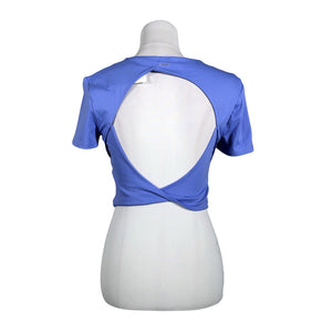 Unisex Oysho - Sports shirt, short sleeve, size 38 - Light blue (2)