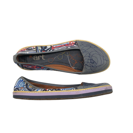 Unisex Art - Ballerinas, size 41 - Blue ()