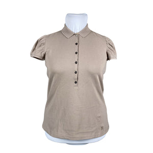 Unisex Burberry Brit - Polo shirt, size 42 - Beige (1)