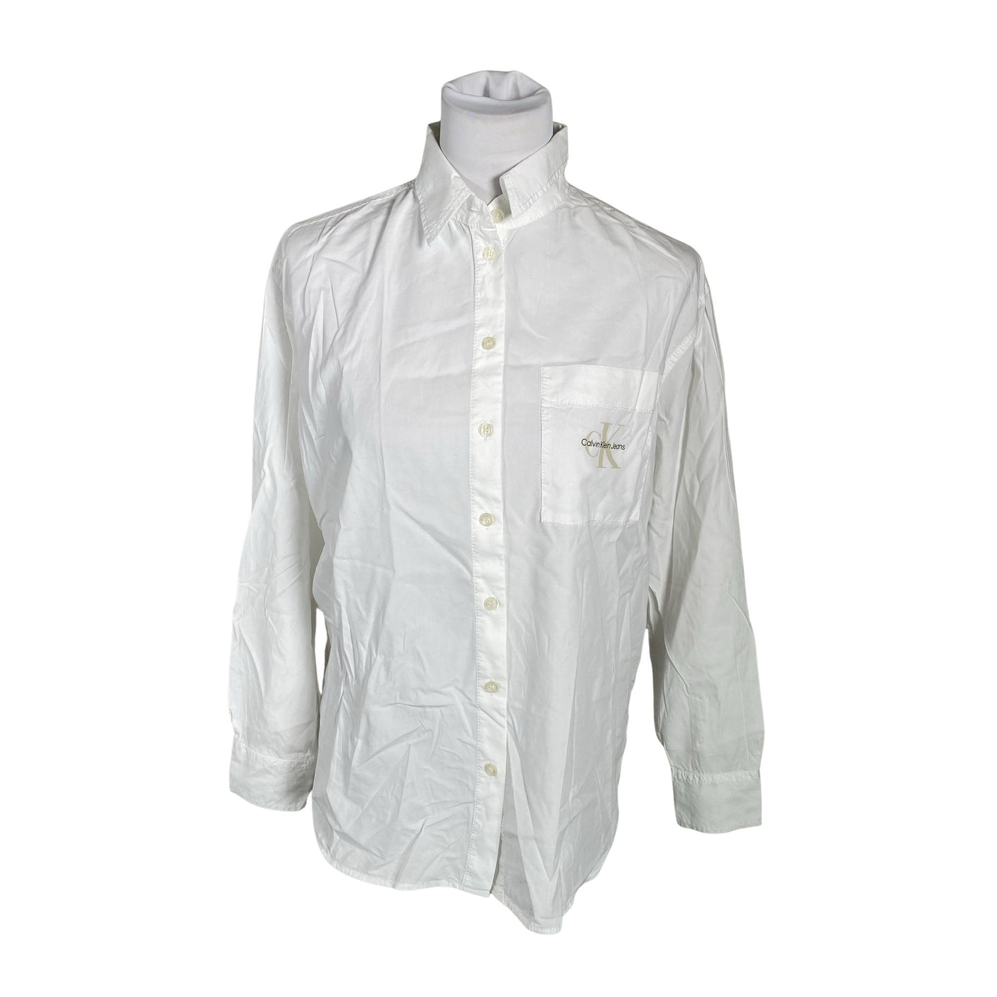 Unisex Calvin Klein Jeans - Blouse, size 34 - White (1)