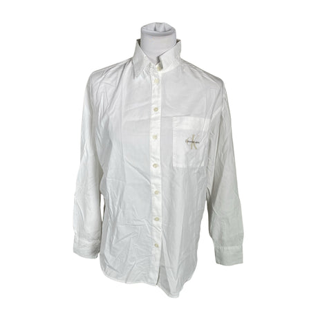 Unisex Calvin Klein Jeans - Blouse, size 34 - White ()