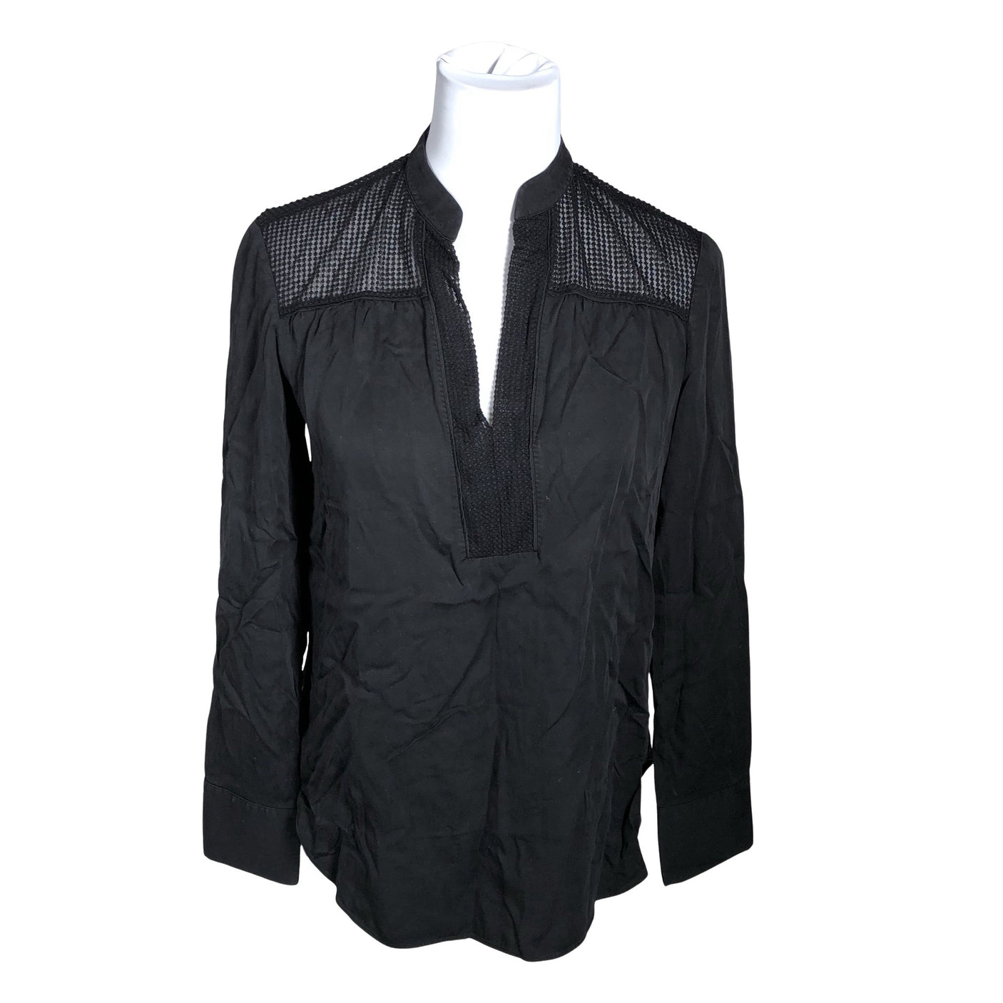 Unisex Massimo Dutti - Blouse, size 34 - Black (1)