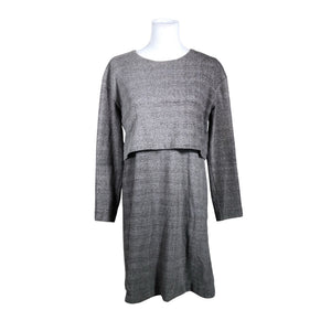 Unisex COS - Knit dress, size 38 - Gray (1)