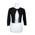 Unisex Laura Ashley - Knit bolero jacket, size 34 - Black ()