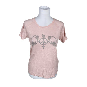 Unisex Mos Mosh - T-shirt, size 36 - Light pink (1)