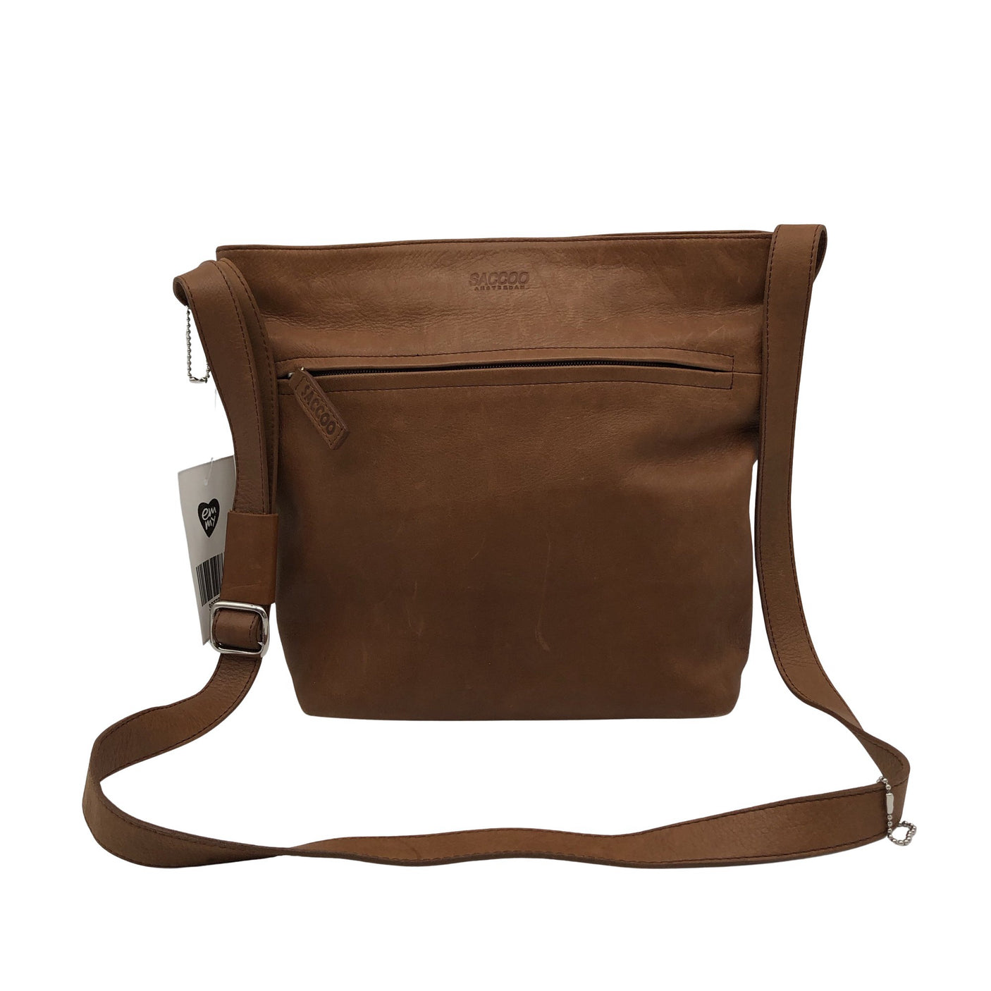 Unisex Saccoo - Shoulder bag, size Midi - Brown (1)